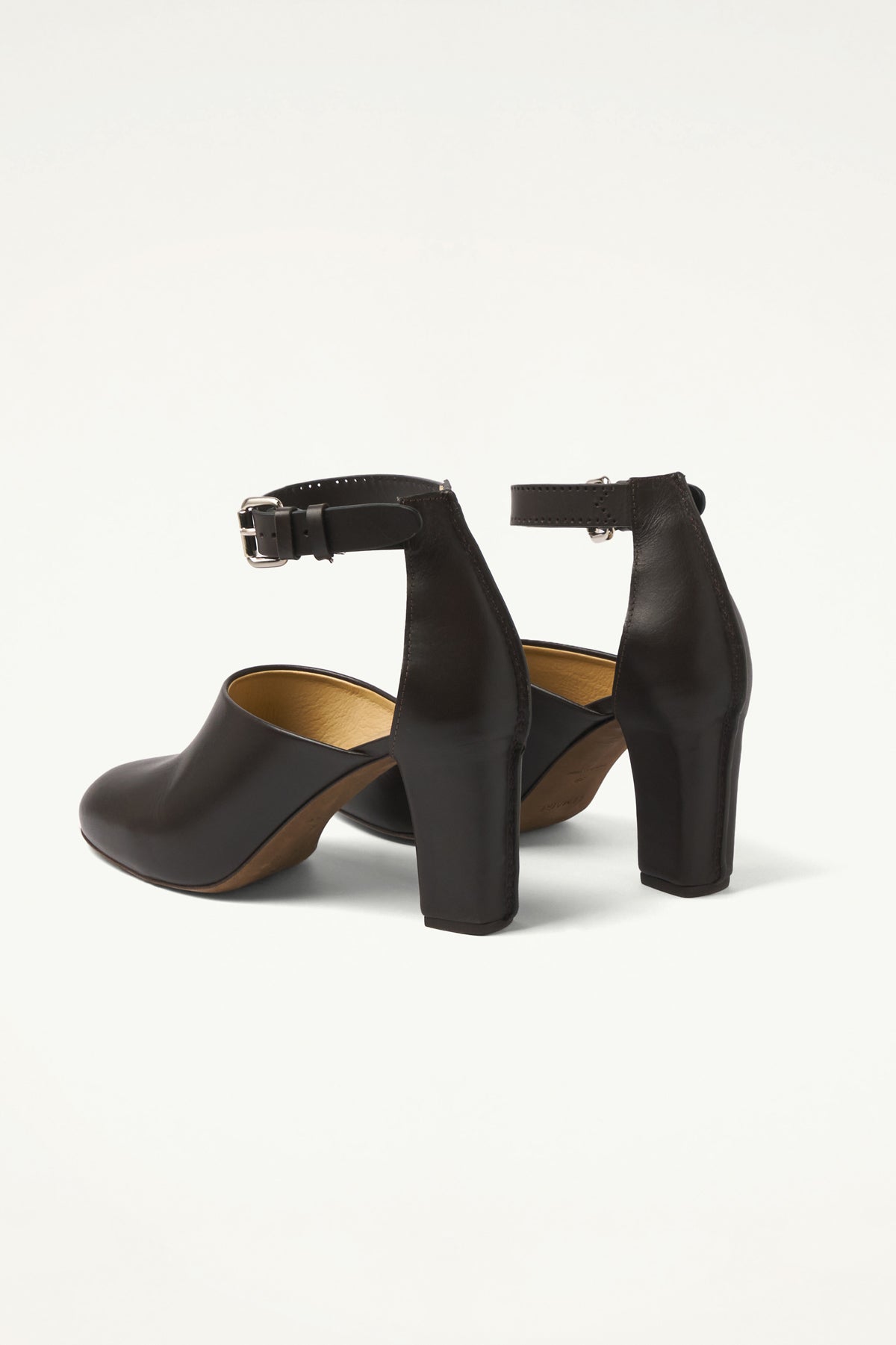 Lemaire  —  Round Toe Open Pump 80