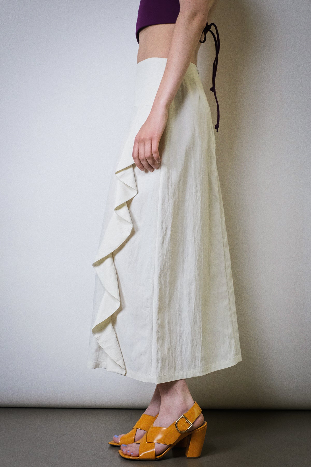 Sara Lanzi — Skirt with Flounce